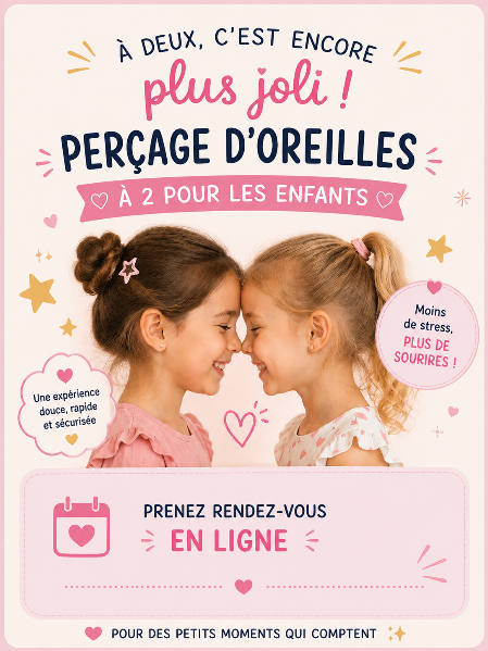Perçage Oreille Enfant